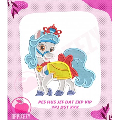 Palace Pets Sweetie Pony Embroidery Design