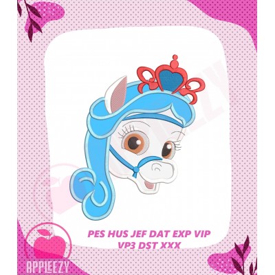 Palace Pets Sweetie Pony Head Applique Design