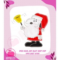 Snoopy Christmas Applique Design