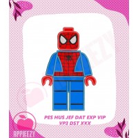 Spider Man Lego Applique Design